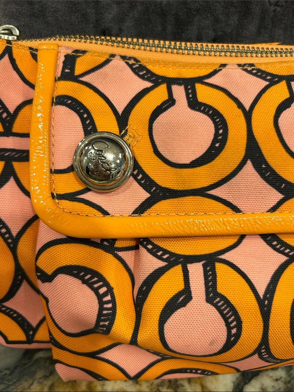 Coach Y2K Orange and Pink Poppy Collection